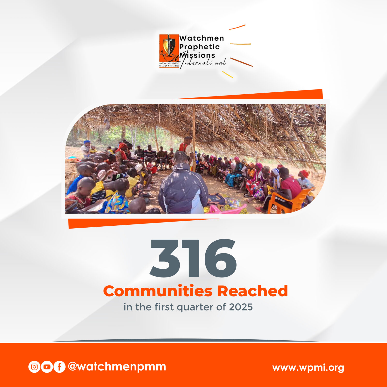 Communities reached