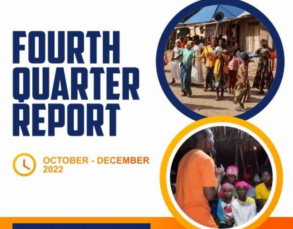 Fourth Quarter Report